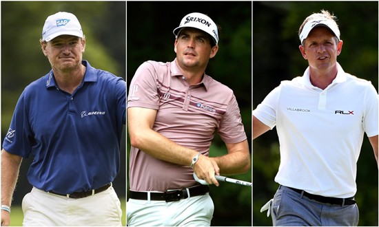 Major champions Ernie Els, Keegan Bradley are joined by Englishman Luke Donald in the field